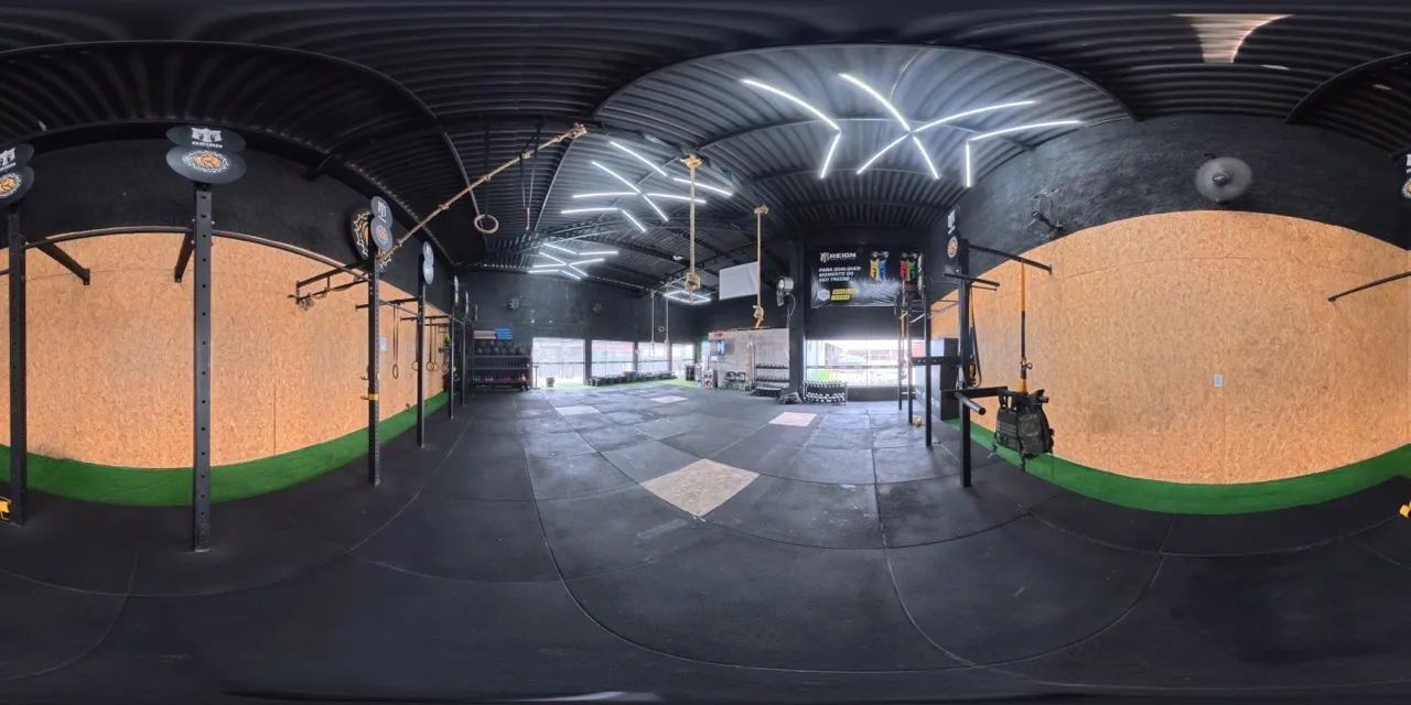 Estrutura da academia Box Leon Águas Claras DF