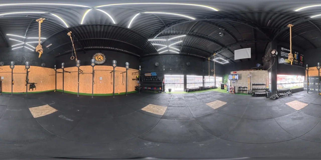 Estrutura da academia Box Leon Águas Claras DF