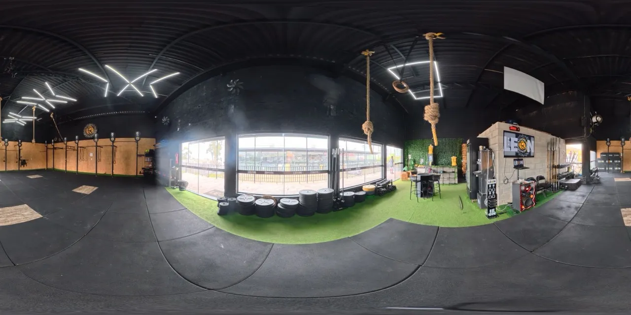 Estrutura da academia Box Leon Águas Claras DF