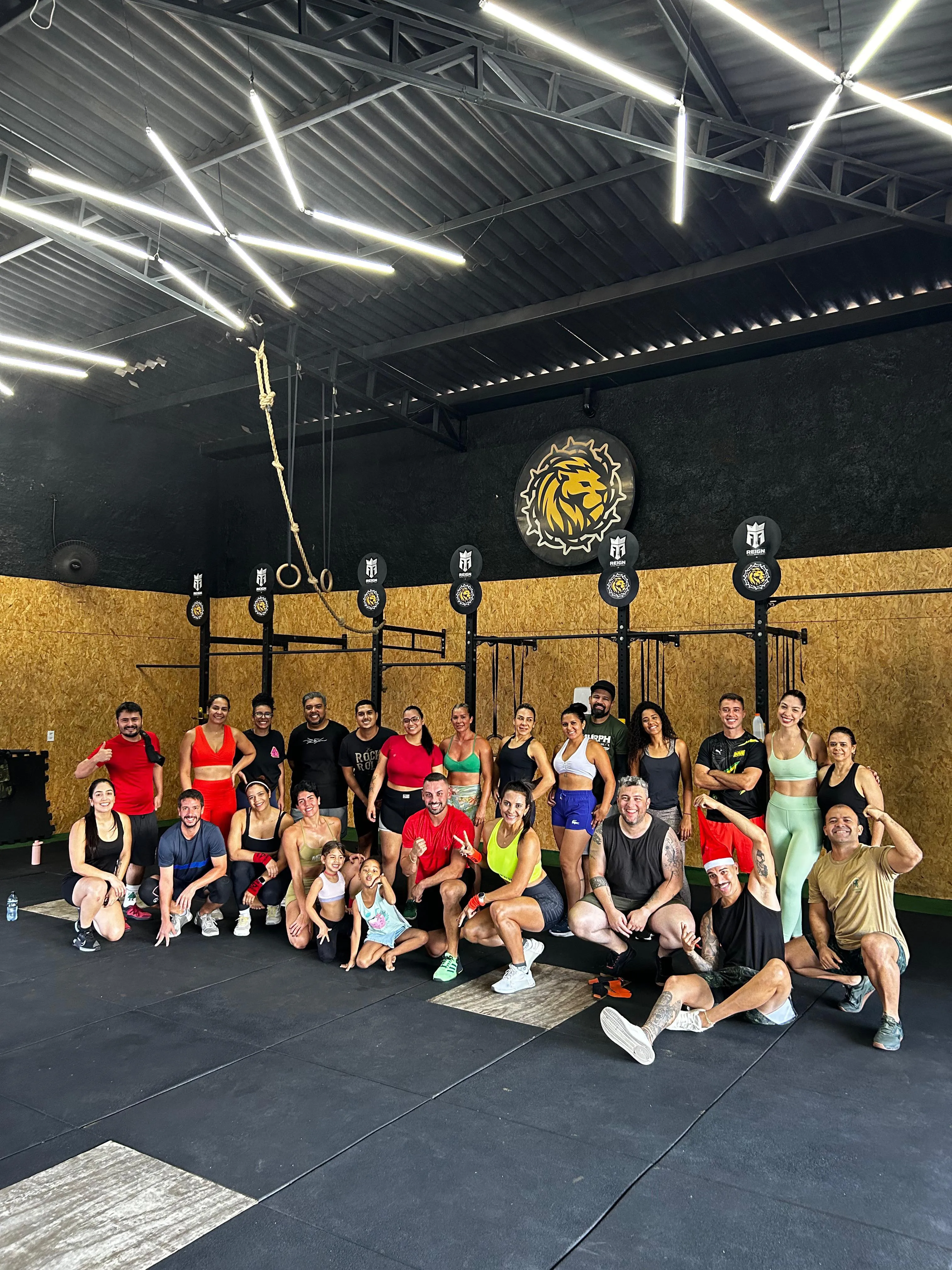 Alunos da Box Leon Águas Claras DF